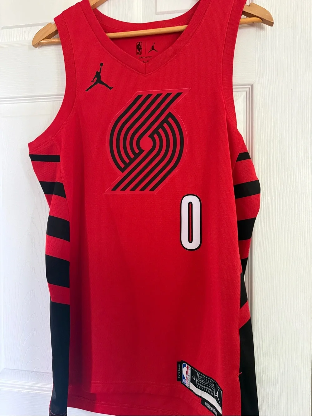 Damian Lillard blazers jersey
